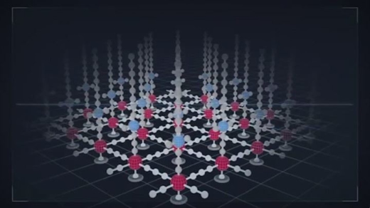 Chemical illustration of disinfectant barrier